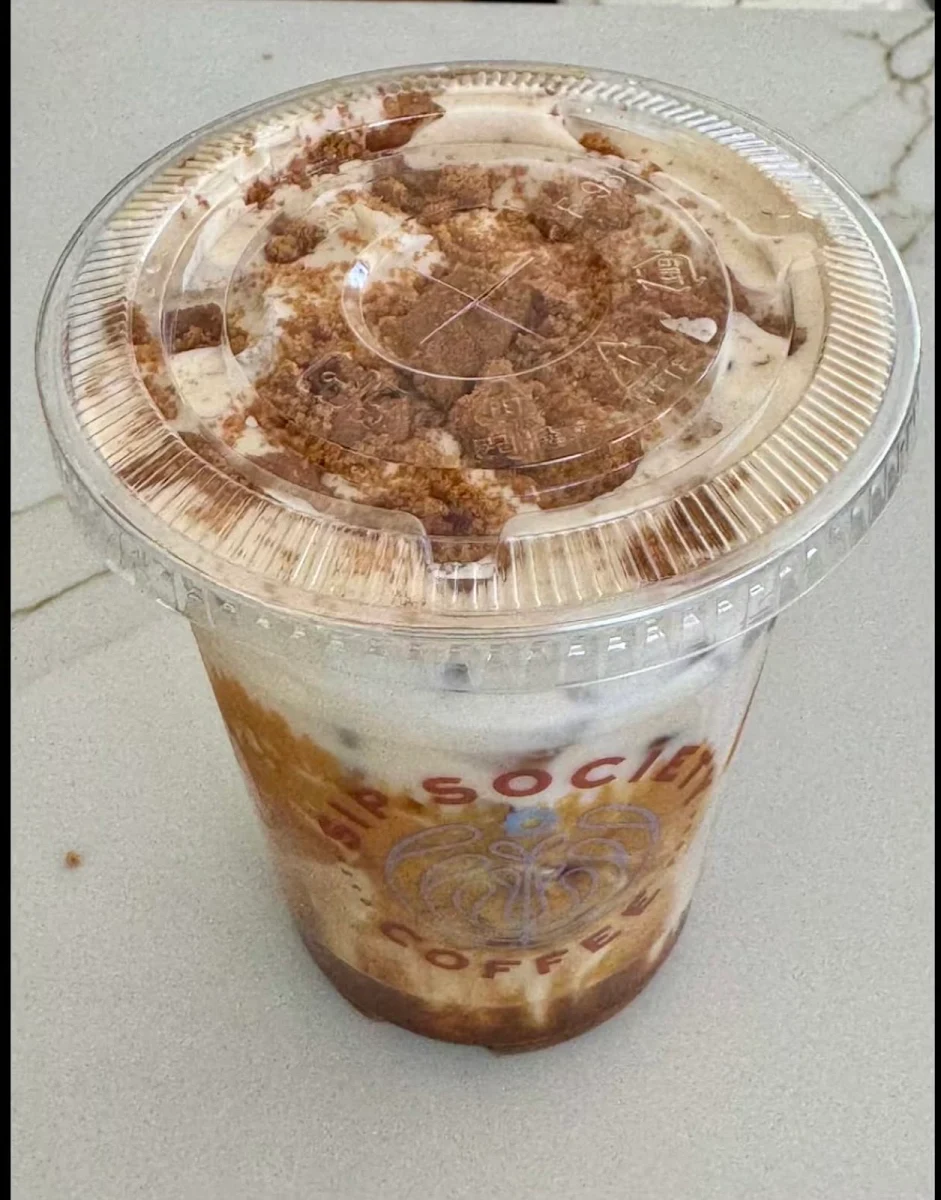 Iced Biscoff Latte