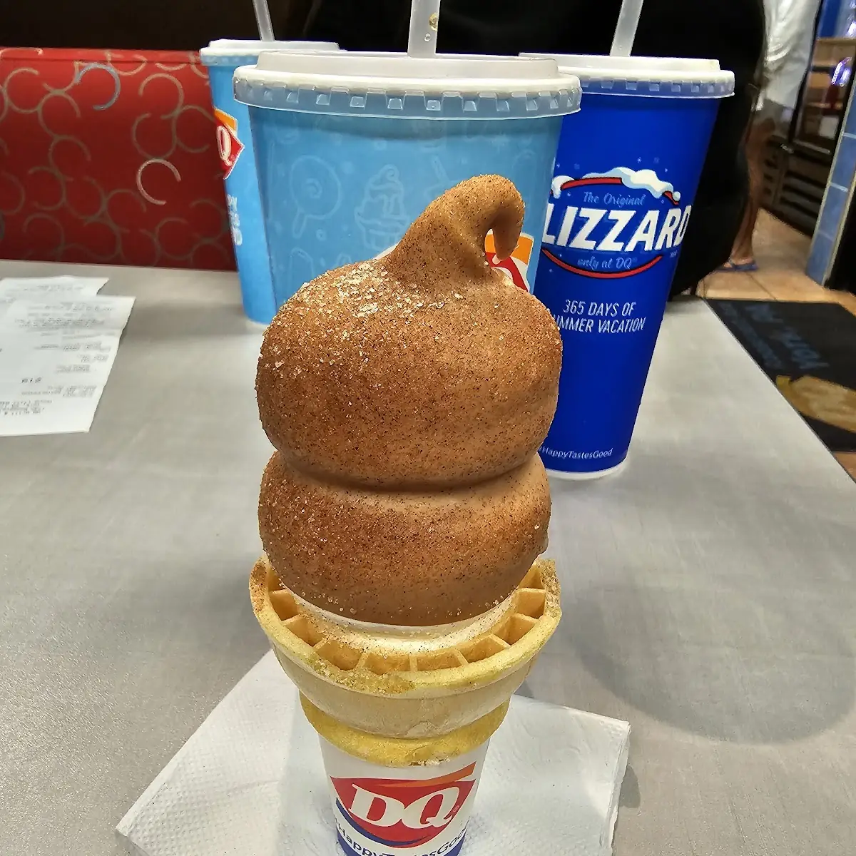 Churro Dipped Cone