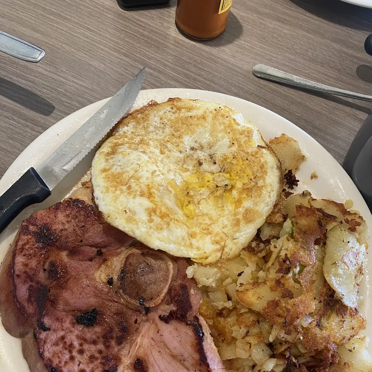 Pork Chop & Eggs