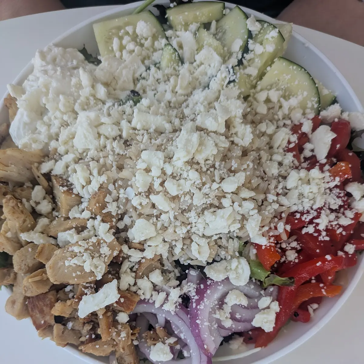 Chicken Gyro Bowl