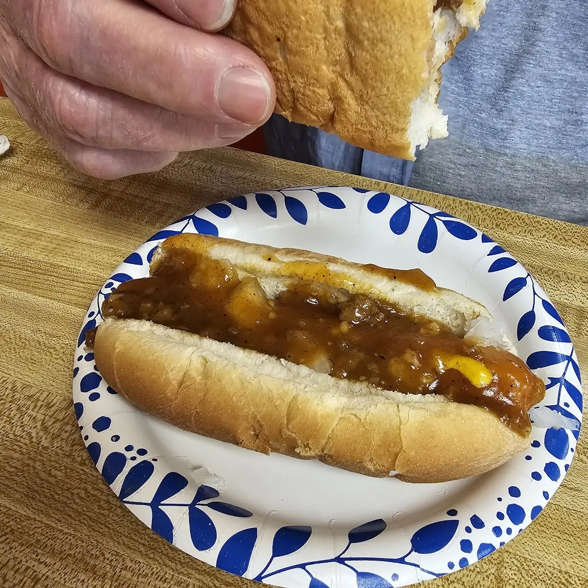 One Hot Dog with Everything