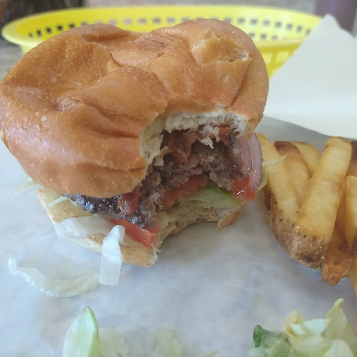 Gluten Free Bacon Double Cheeseburger