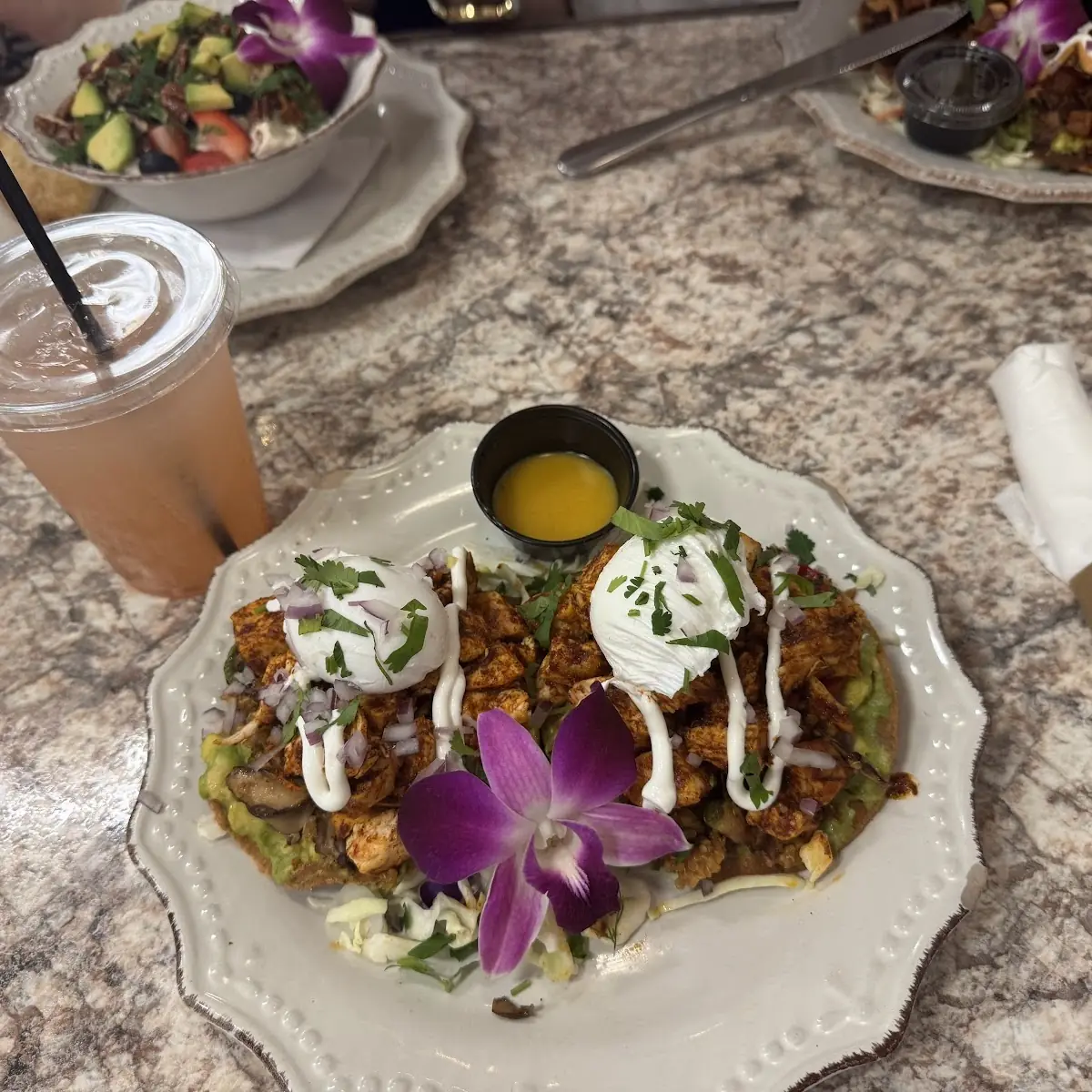Mango Tango Tostada Plate
