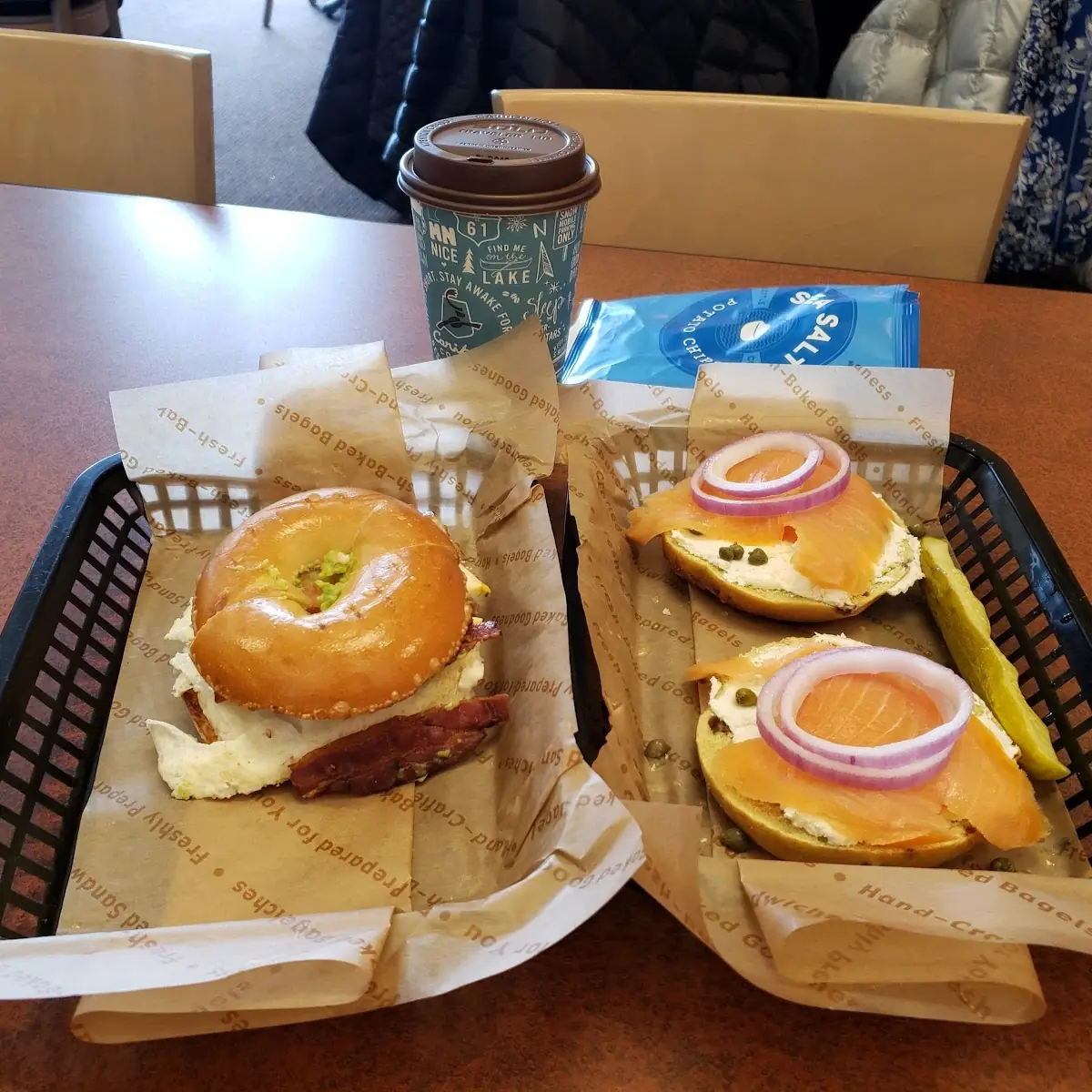 Smoked Salmon Bacon Egg and Cheese