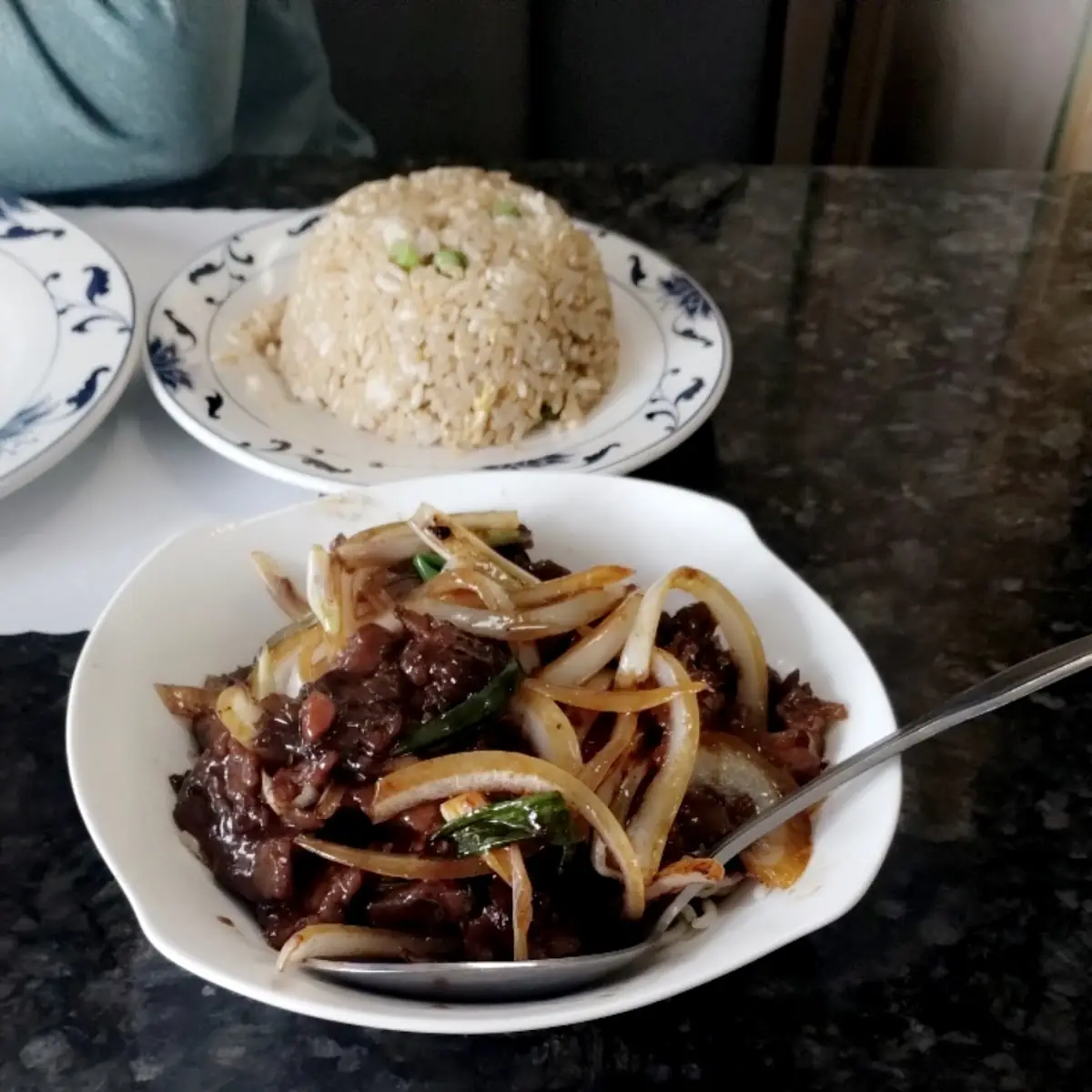 Mongolian Beef & Fried Rice