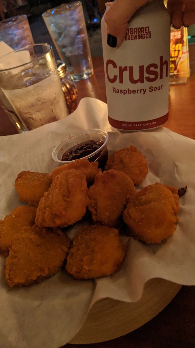 Chicken Nuggets with BBQ Sauce