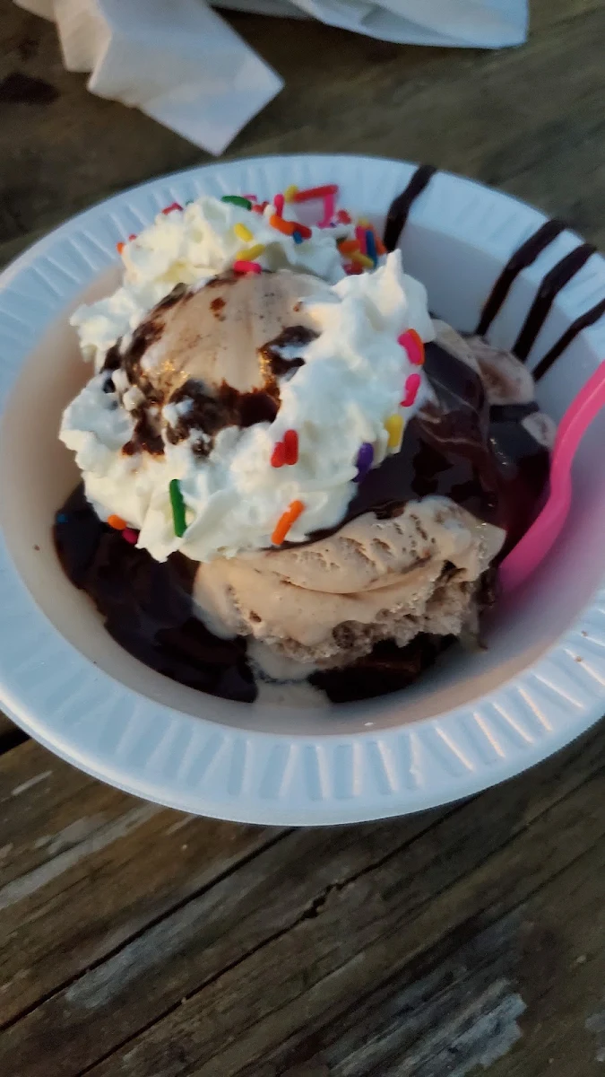 Brownie Sundae