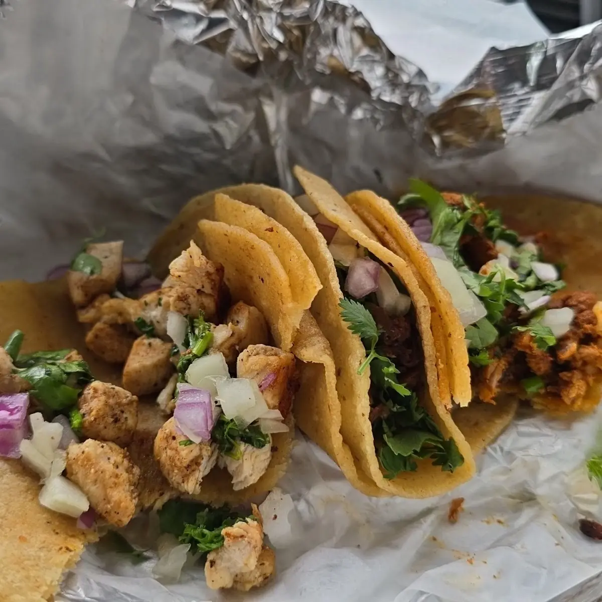 El Pastor & Chicken Tacos