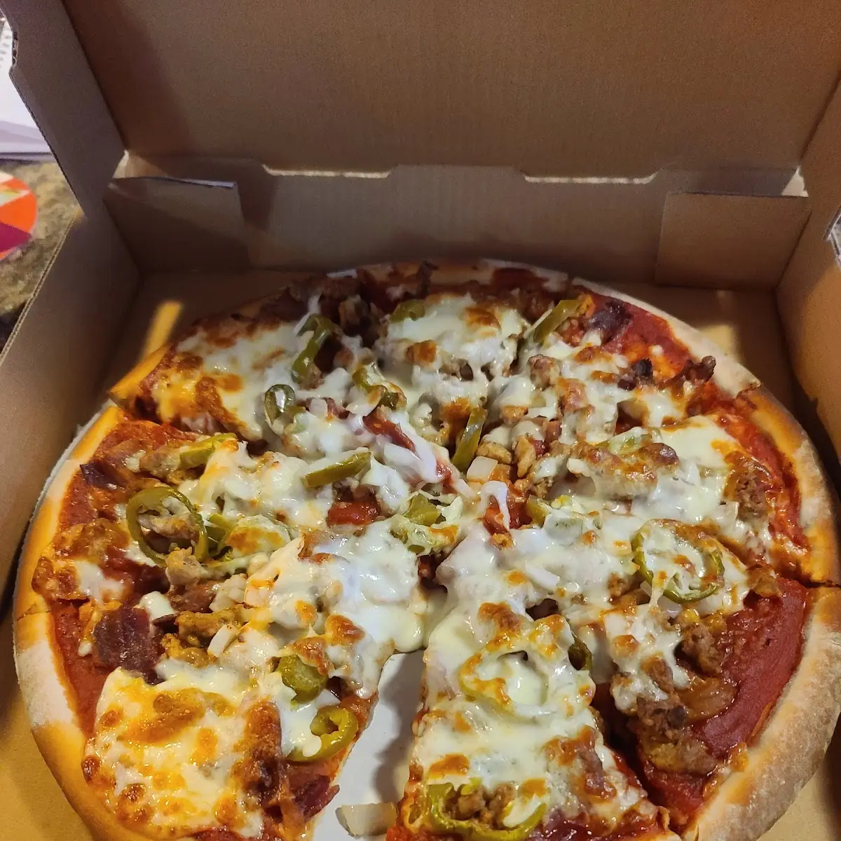Bacon Cheeseburger Pizza