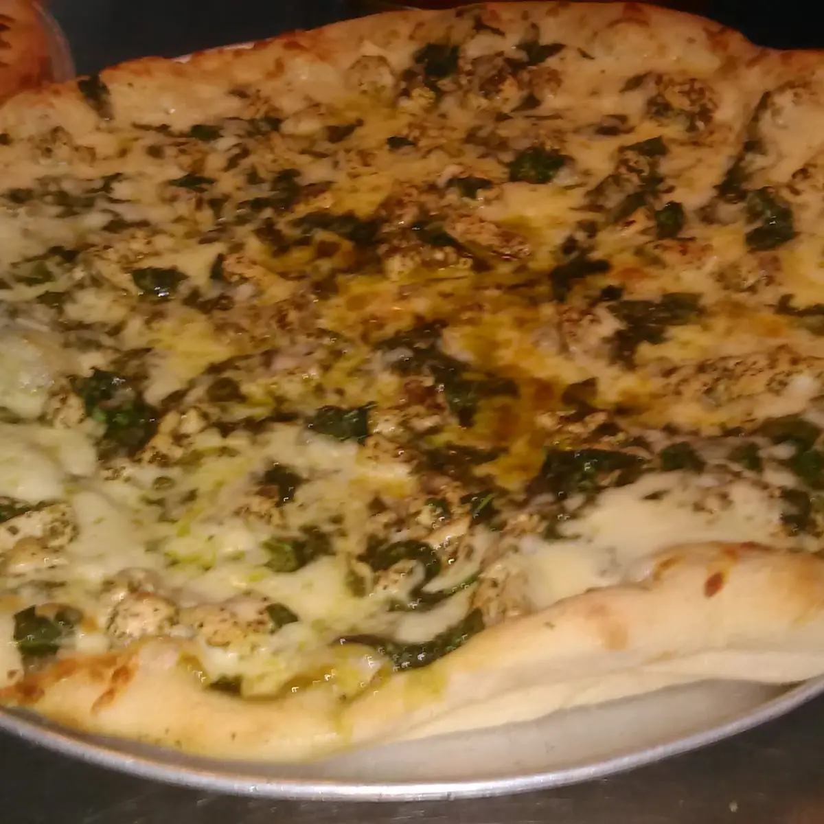 Chicken Pesto Pizza