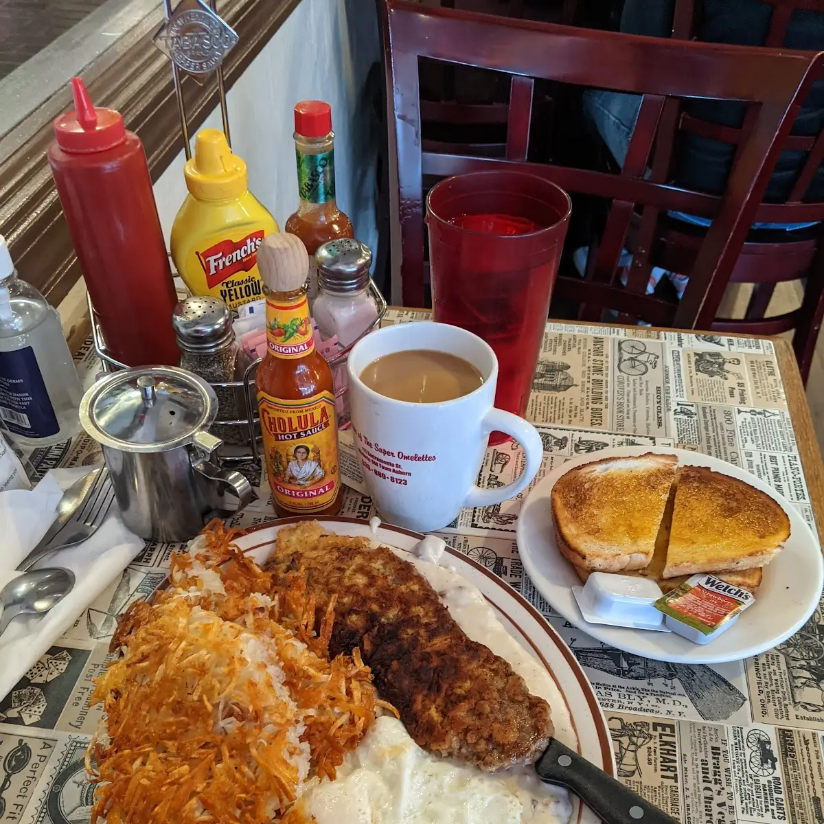 Chicken Fried Steak & Eggs