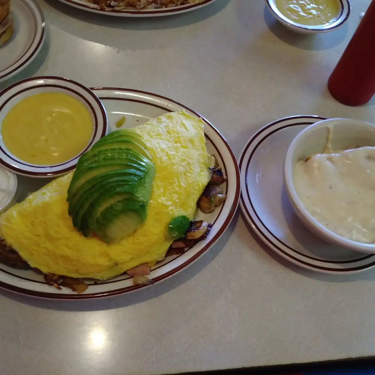 Combo Omelet Plus Avacodo Sour Cream and Steak