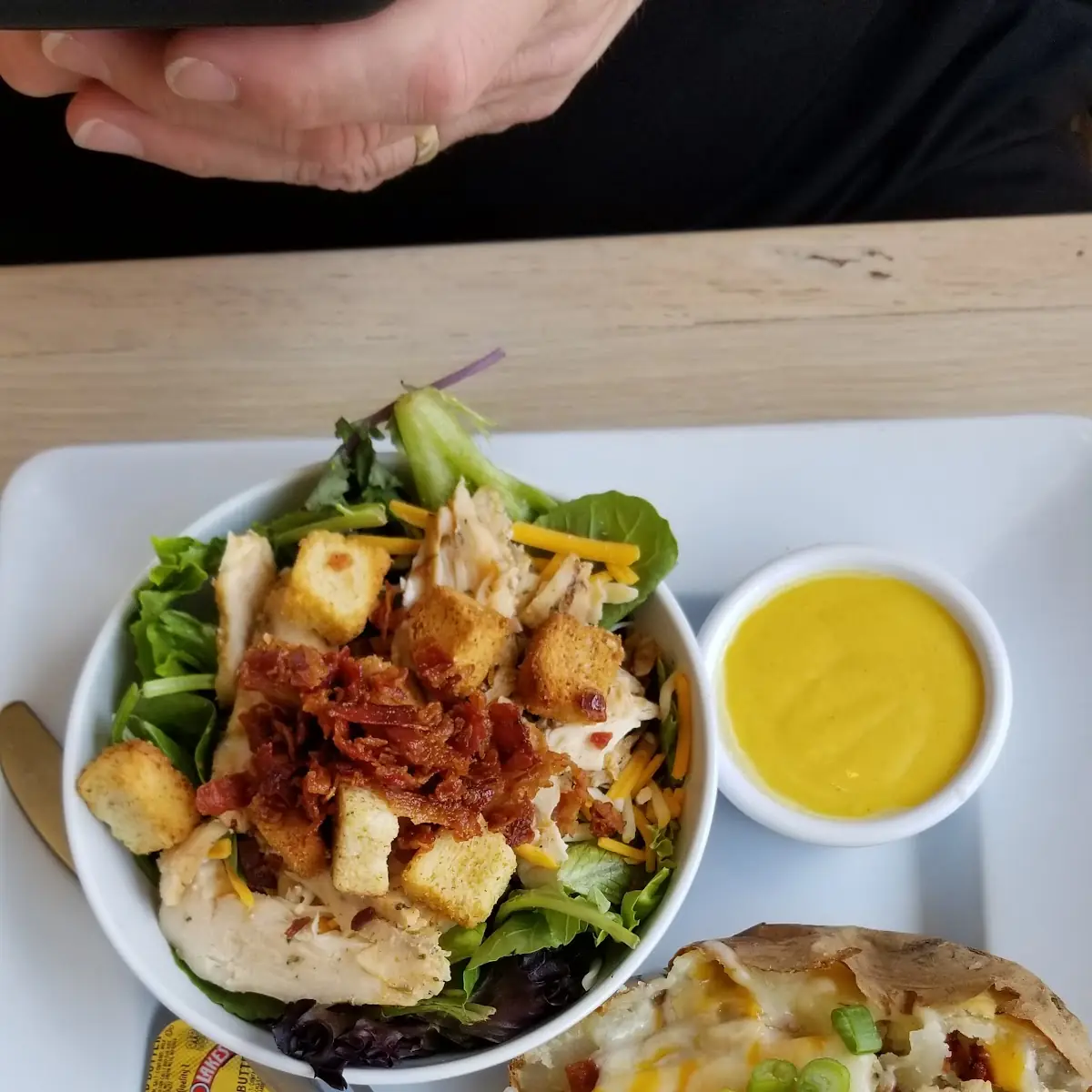 Grilled Chicken and Chipotle Chicken Potato