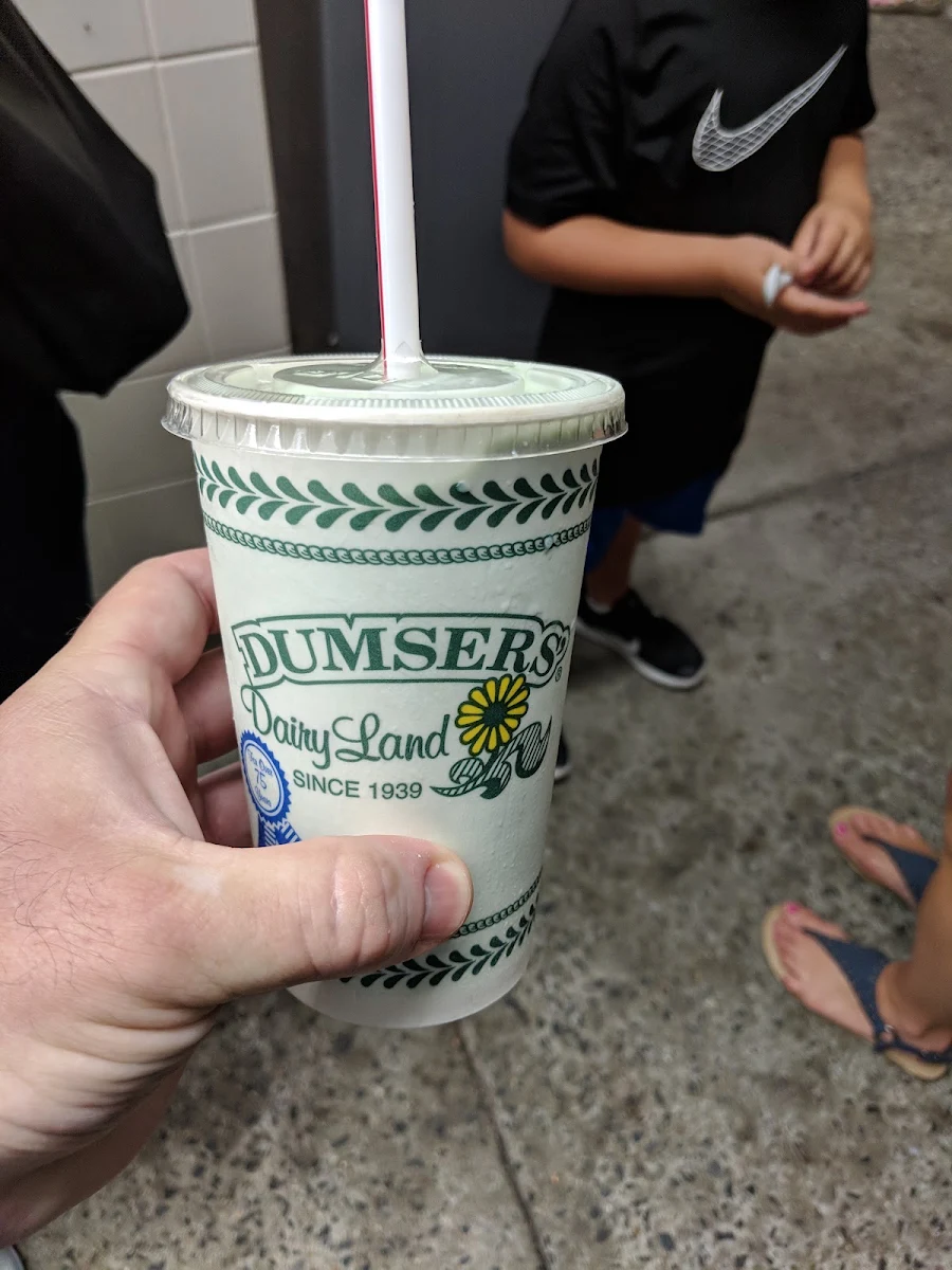 Chocolate Mint Chip Milkshake