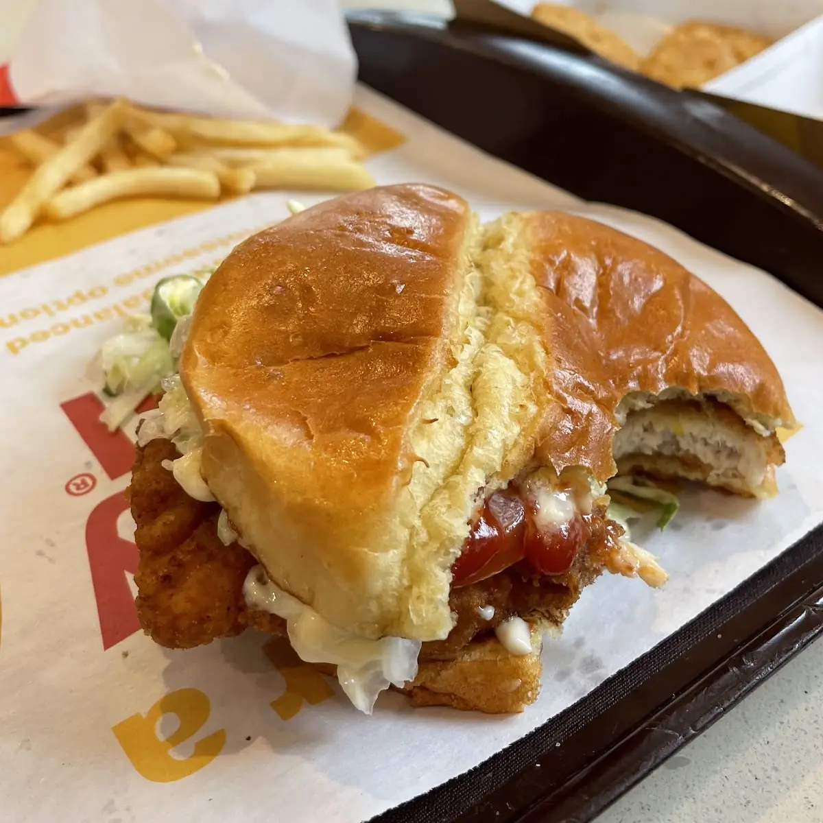 Deluxe Crispy Chicken Sandwich