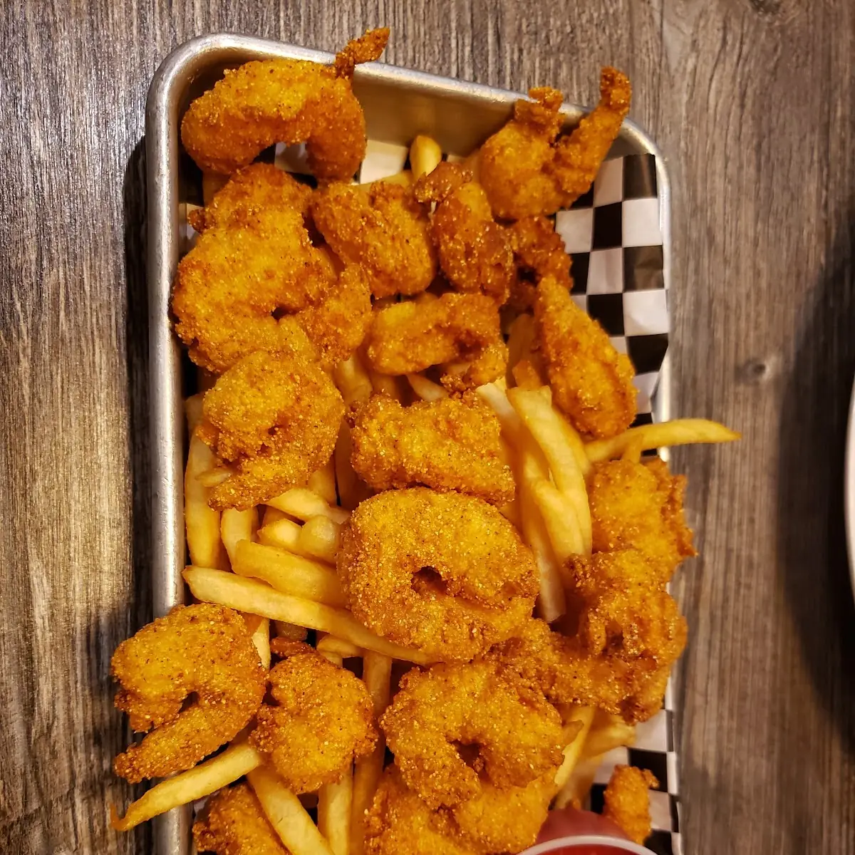 Popcorn Shrimp Basket