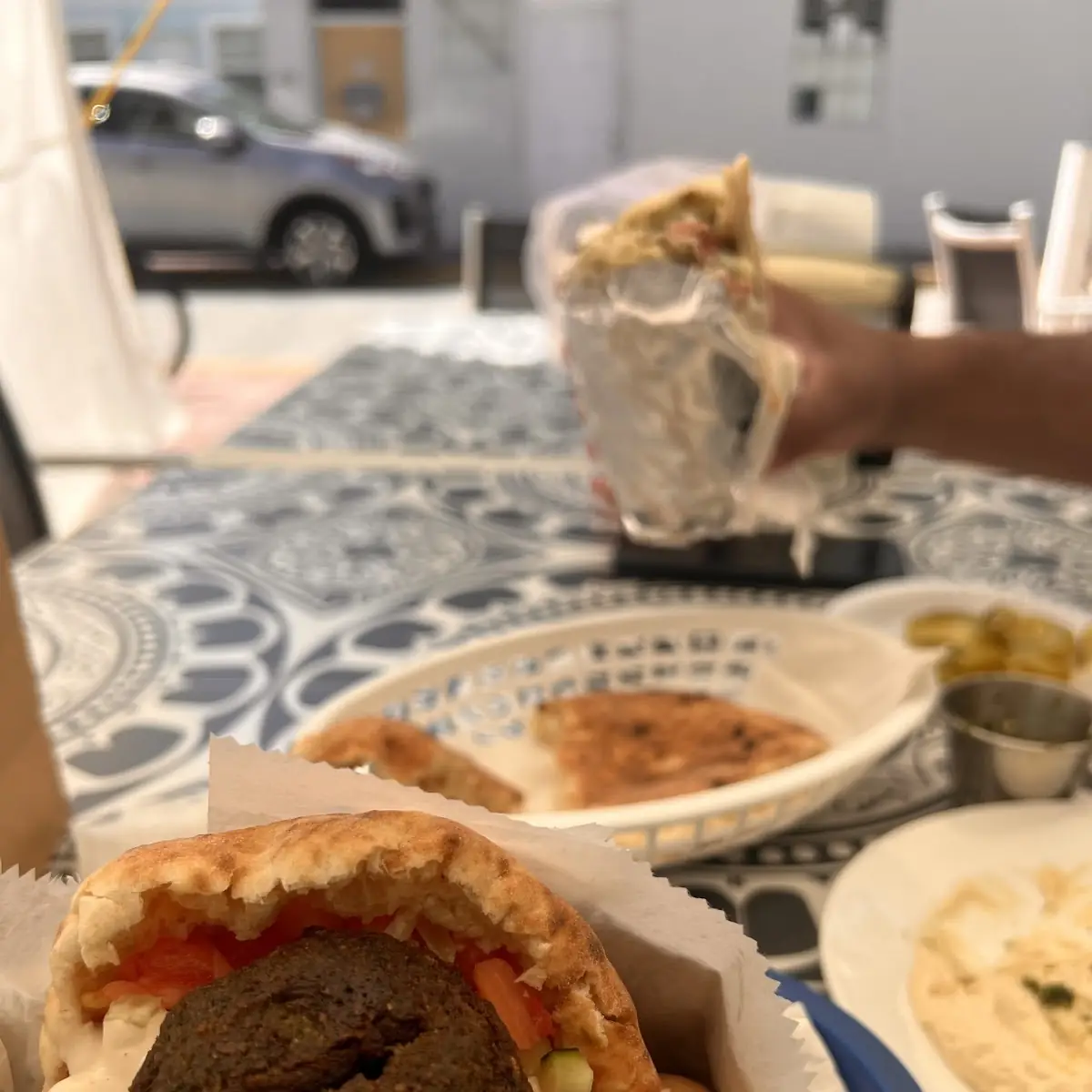 Falafel in Pita Bread