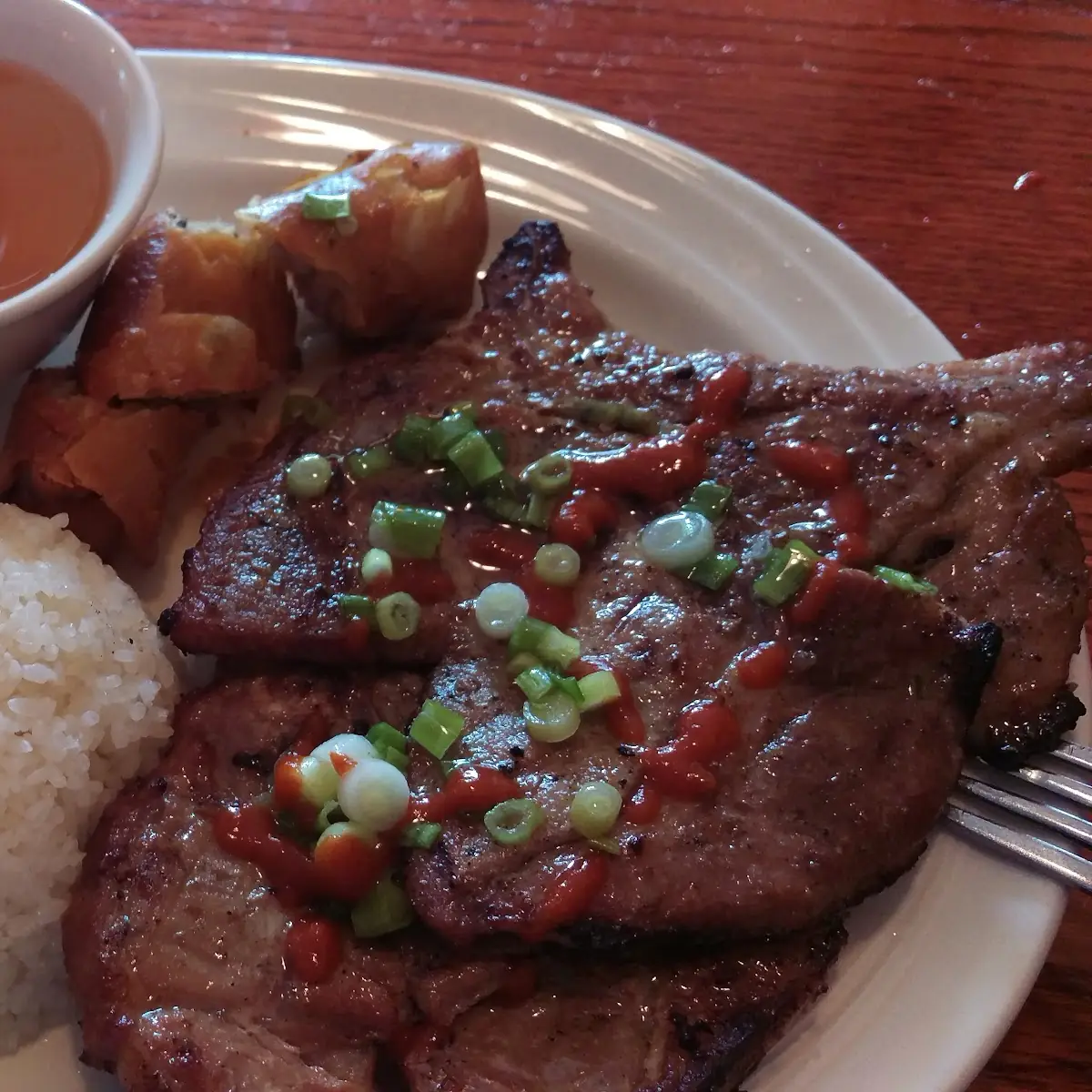 Lunch Special Pork Chops