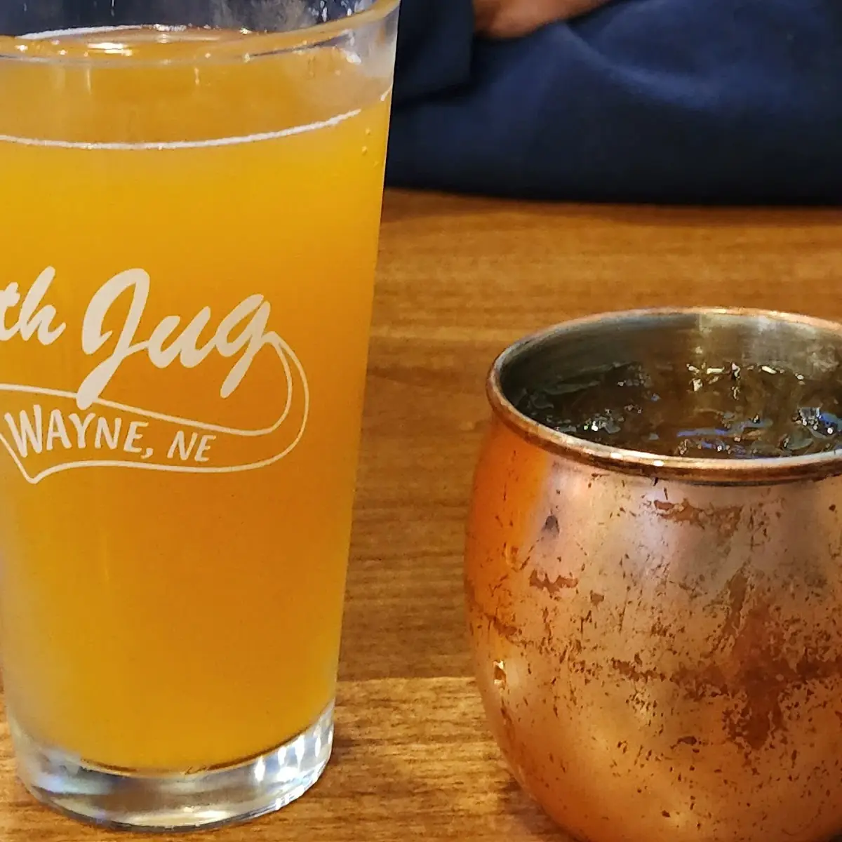 Modelo and Apple Cider Mule