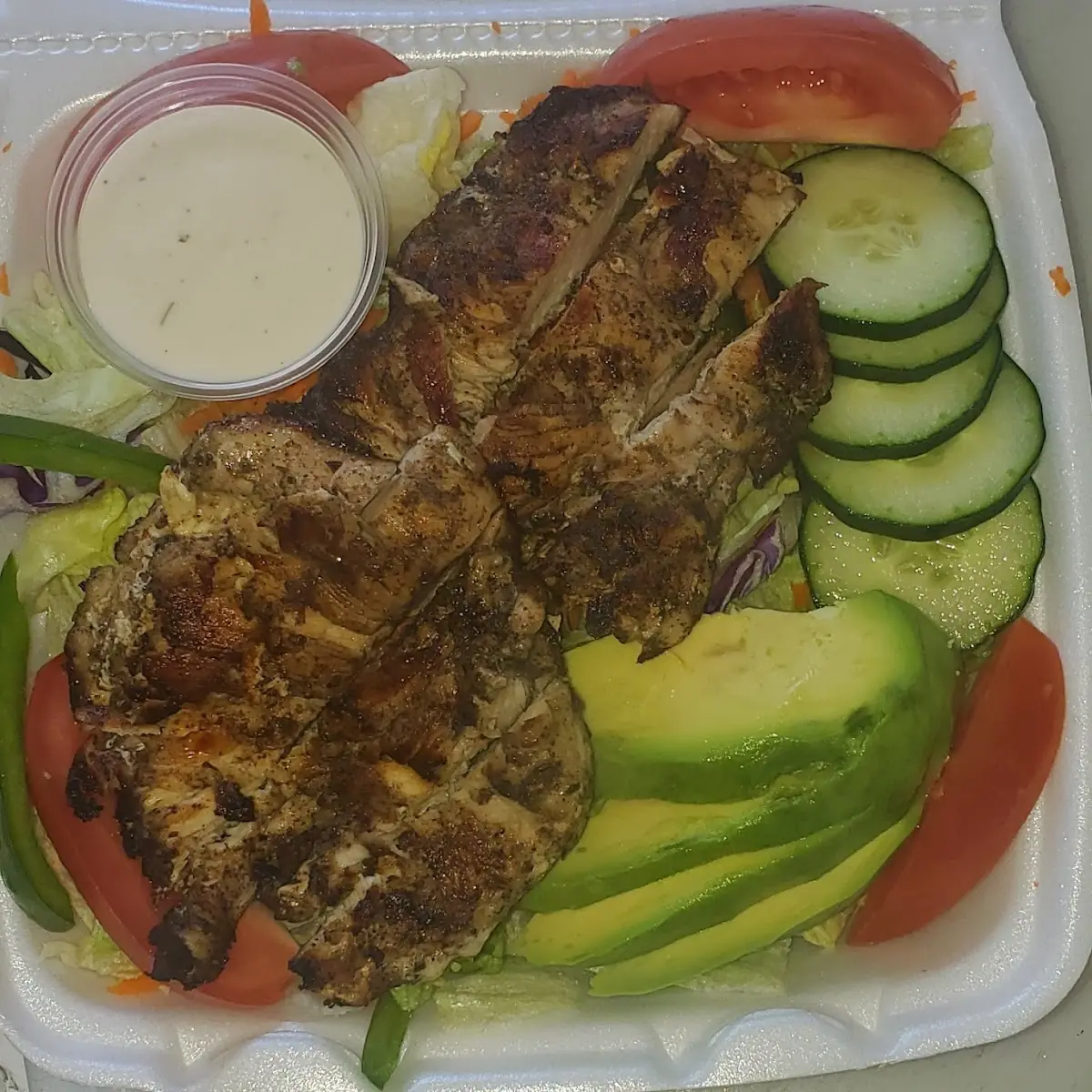 Jerk Chicken Salad