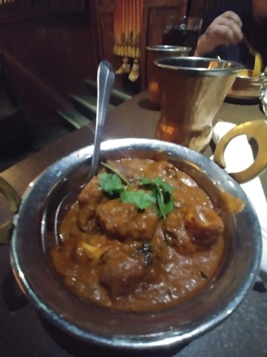 Spicy Goat Vindaloo
