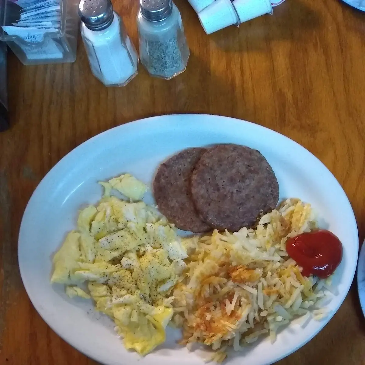 Egg Sausage & Hash Brown Potatoes