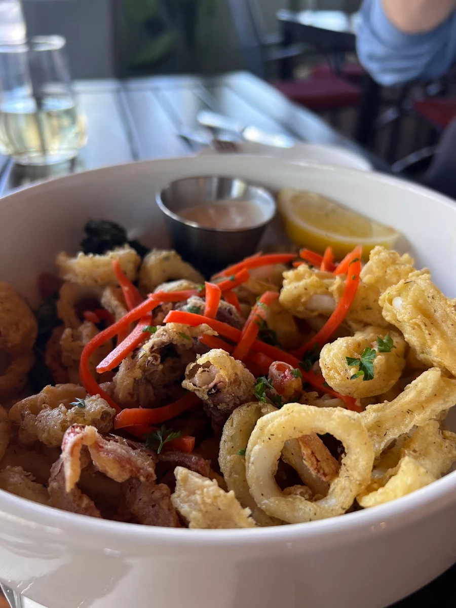 Harbor Calamari, Bare Bones Fish House & Smokery