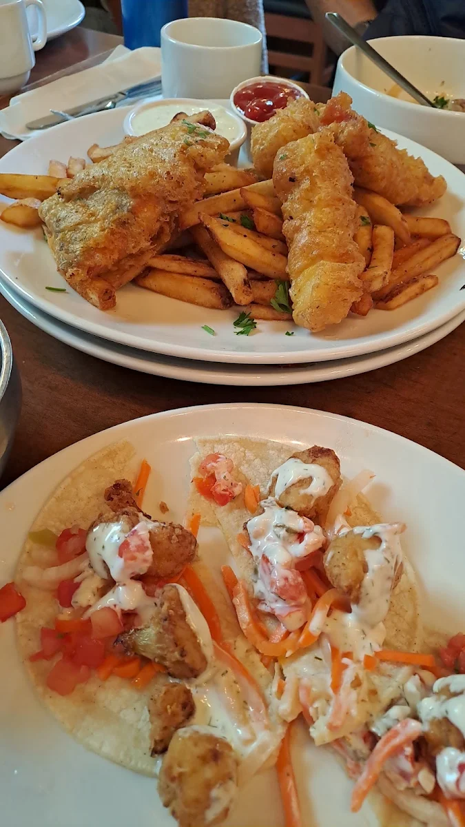 Seafood Sampler, Bare Bones Fish House & Smokery