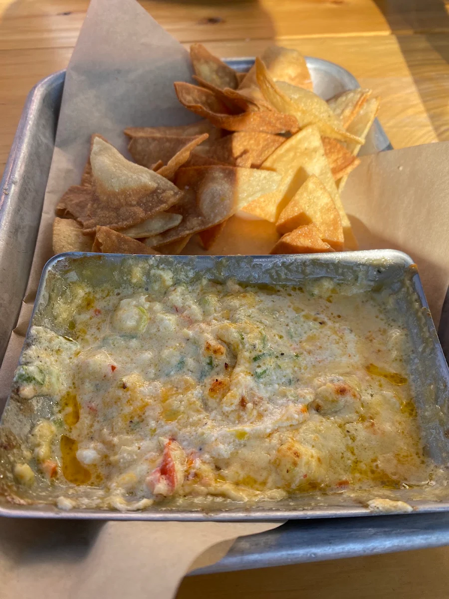 Shrimp Scampi, Bare Bones Fish House & Smokery