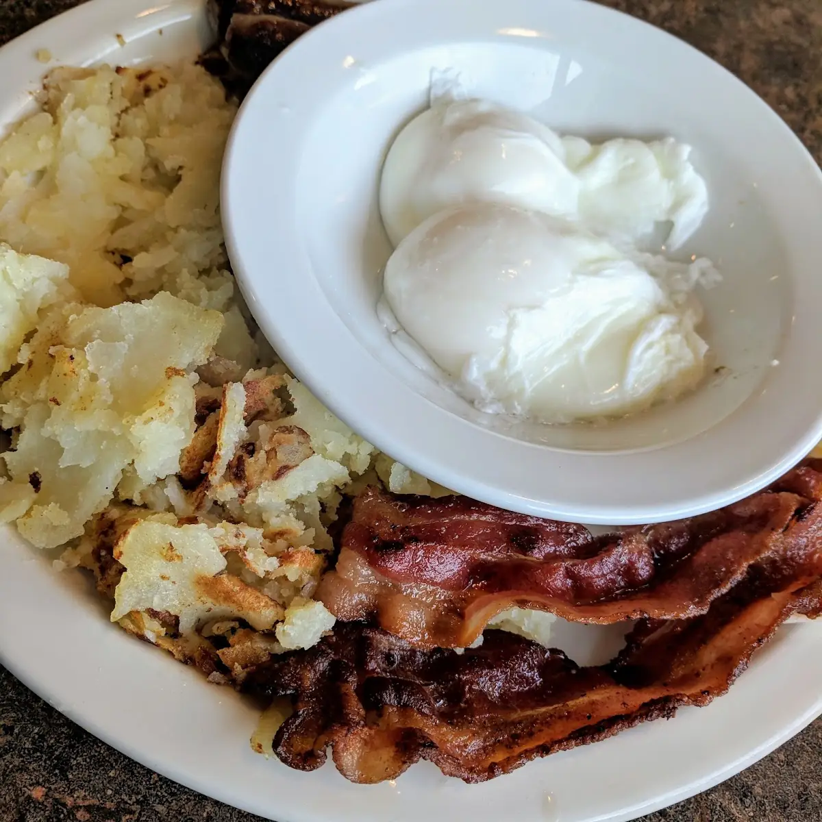 Eggs Bacon Sausage Ham