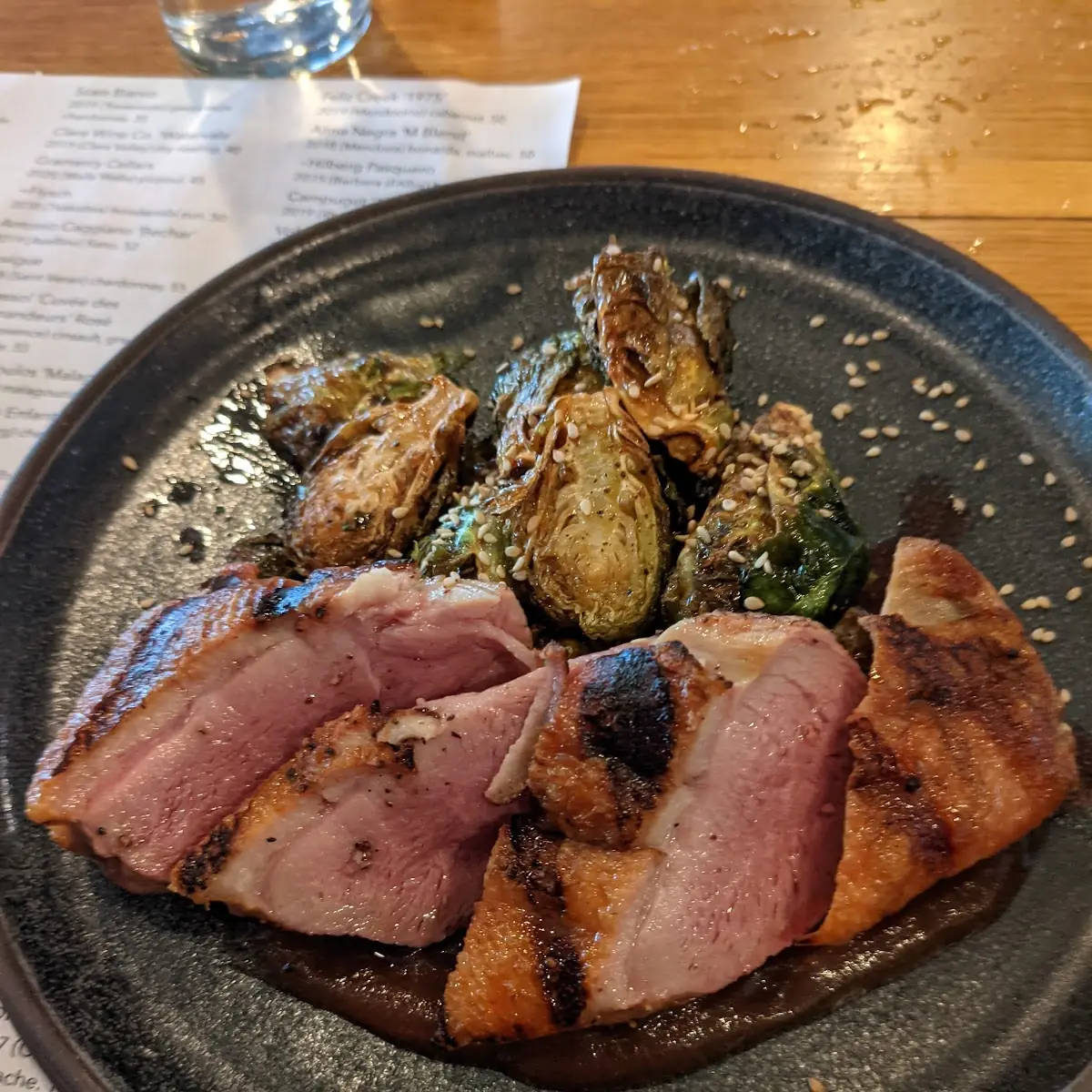 Crispy Dry Aged Duck Breast