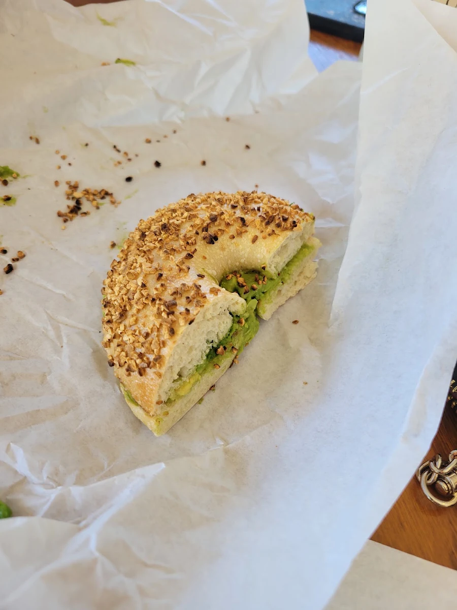Spinach Mushroom & Swiss Choice on Bagel