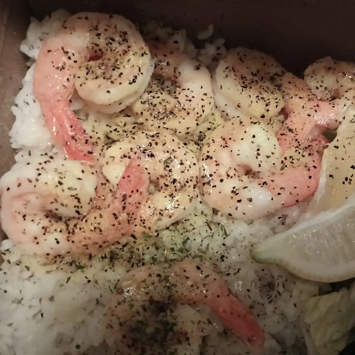 Grilled Shrimp with Salad