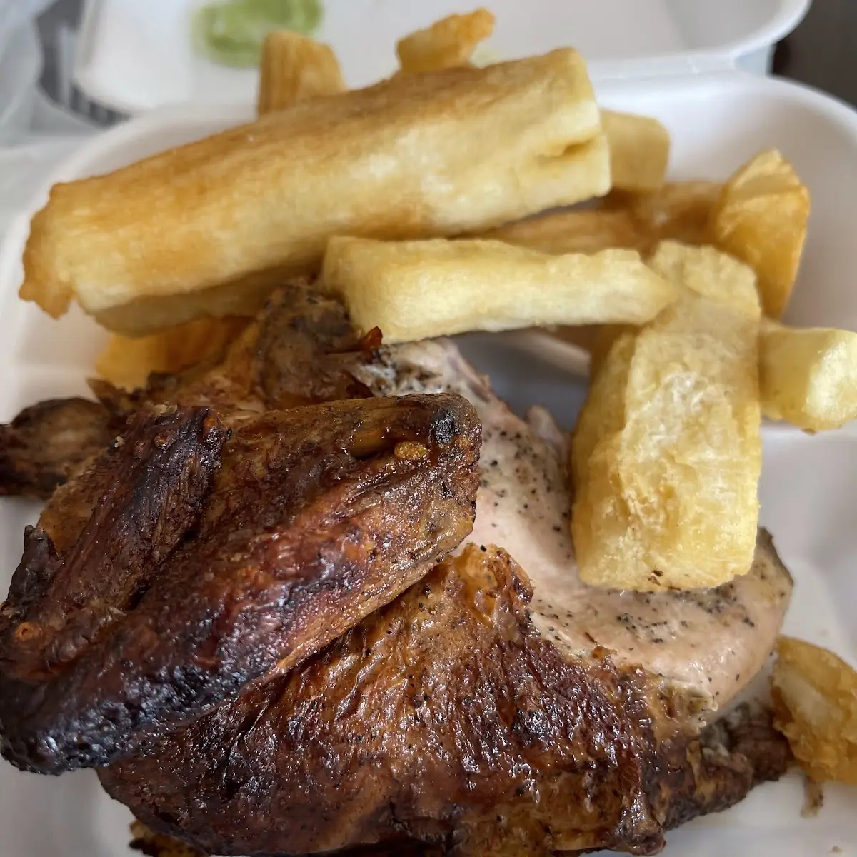 Charcoaled Chicken Peruvian Style
