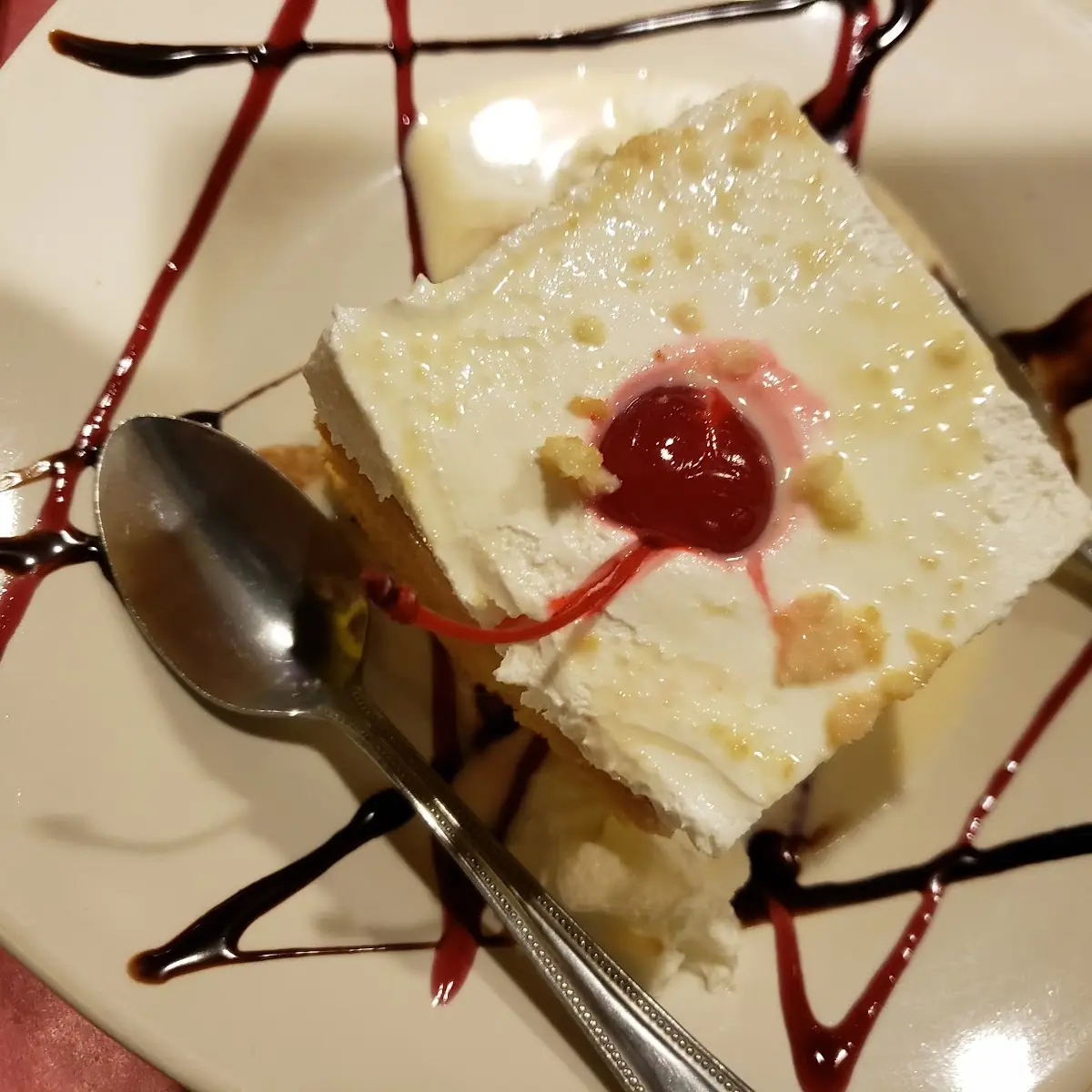 Tres Leches Cake Slice