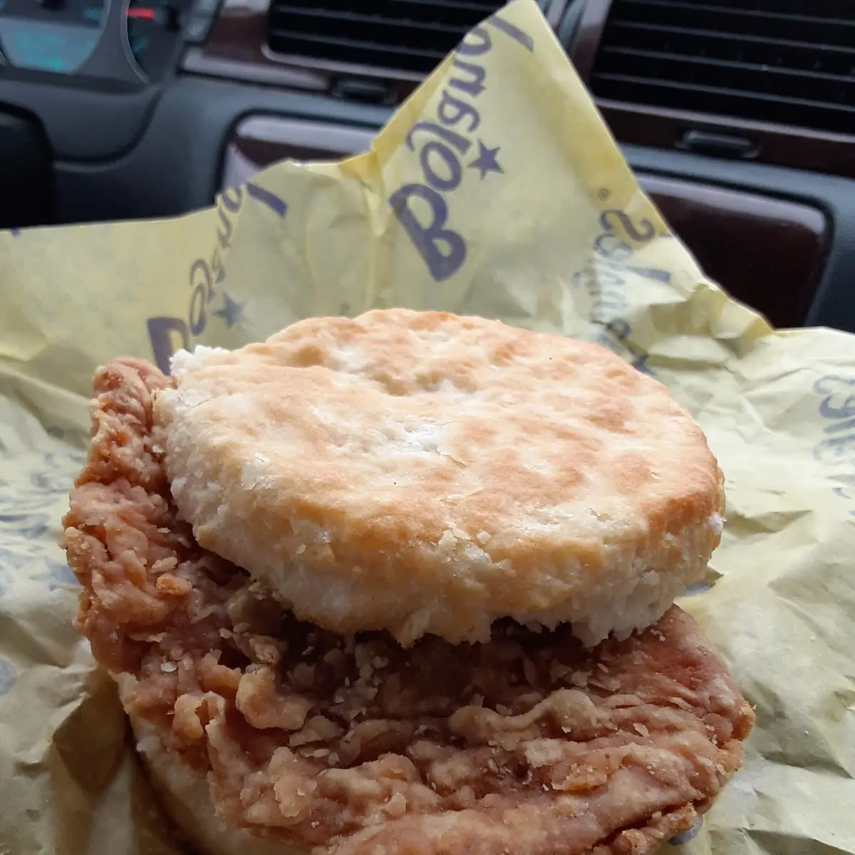 Cajun Chicken Filet Biscuit