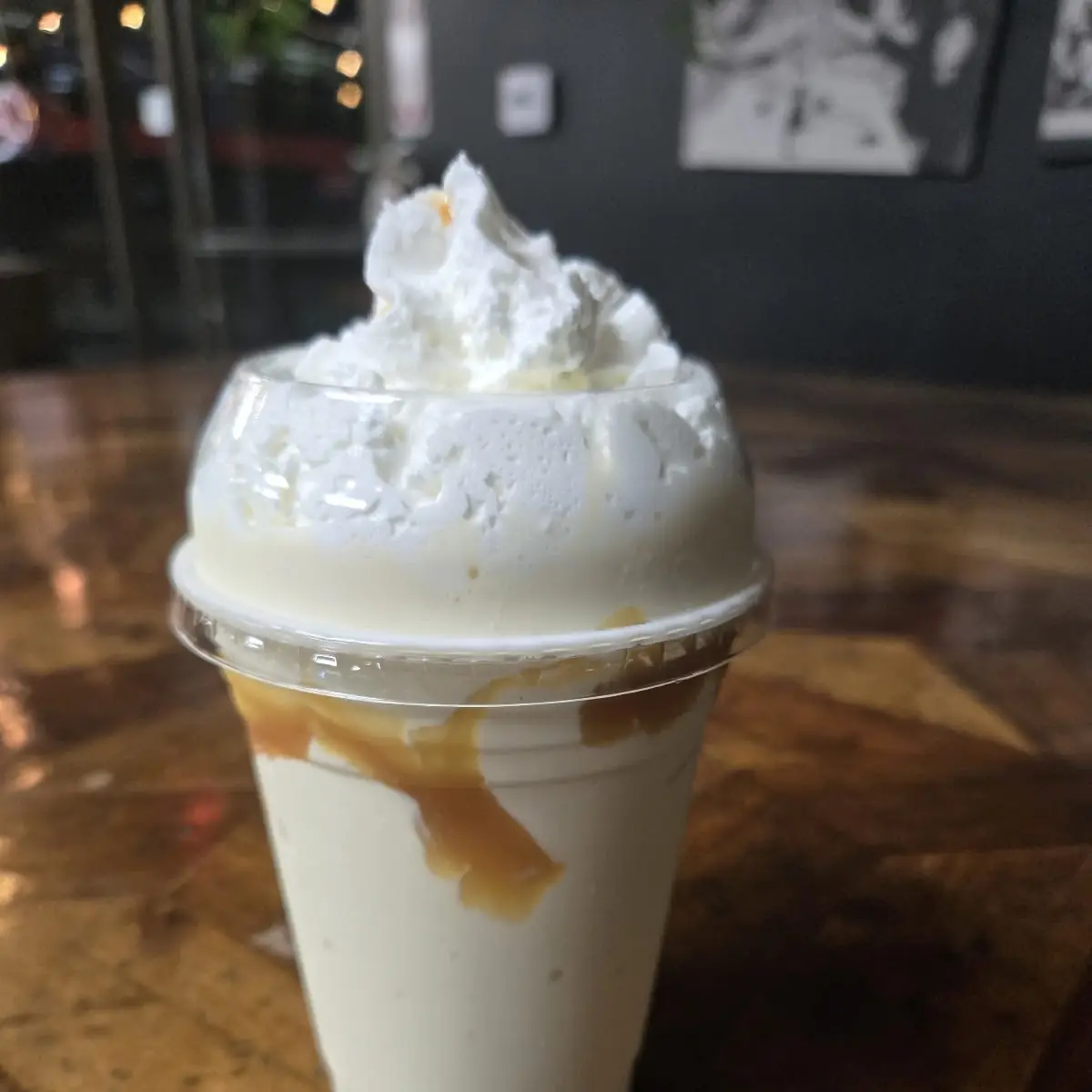 Salted Caramel Shake with Added A5 Wagyu Fat Fire