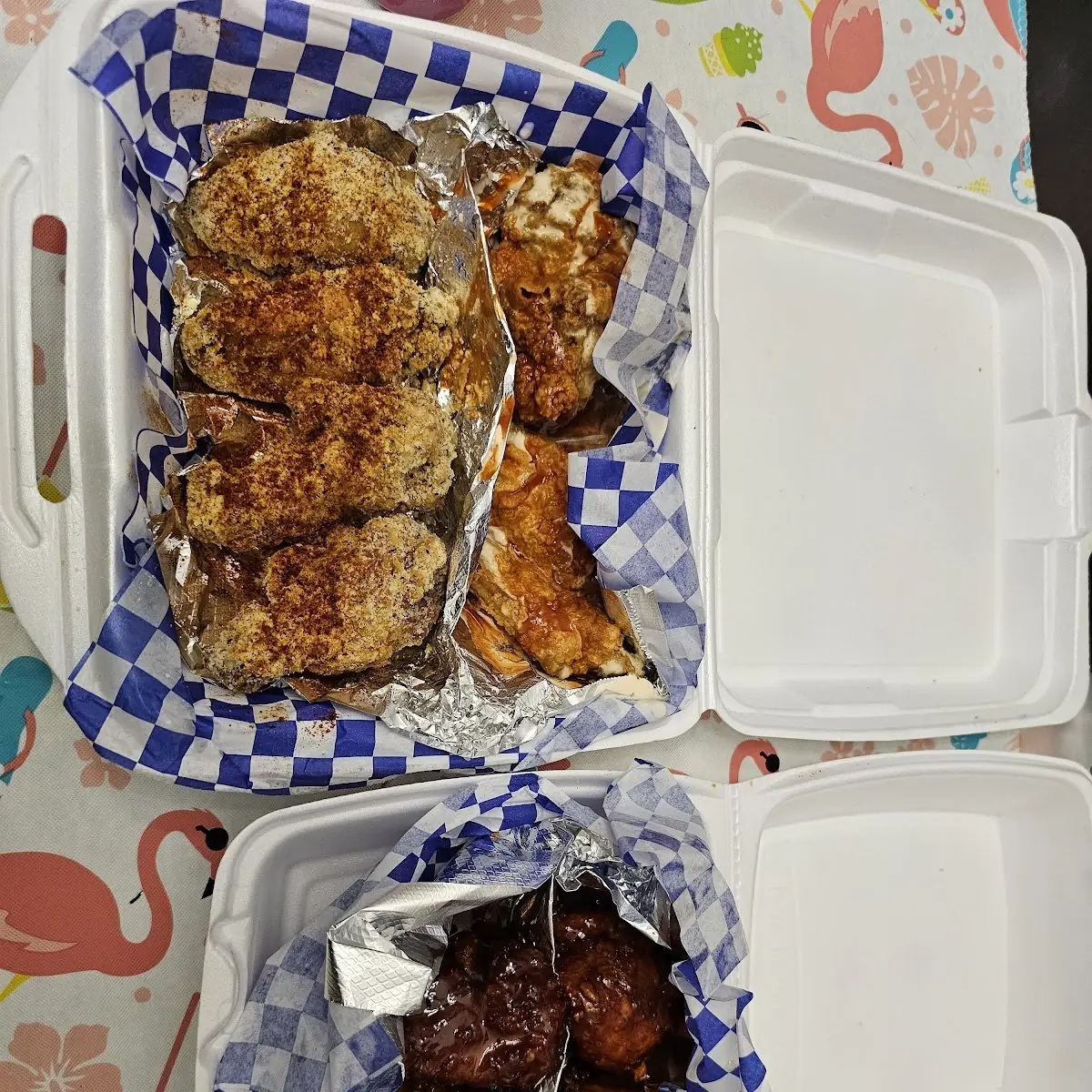 Garlic Parmesan Lemon Pepper Wings