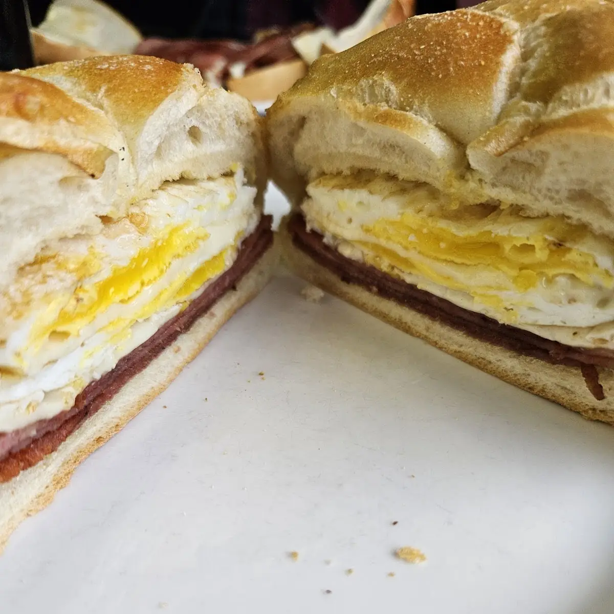 Ham Egg and Cheese