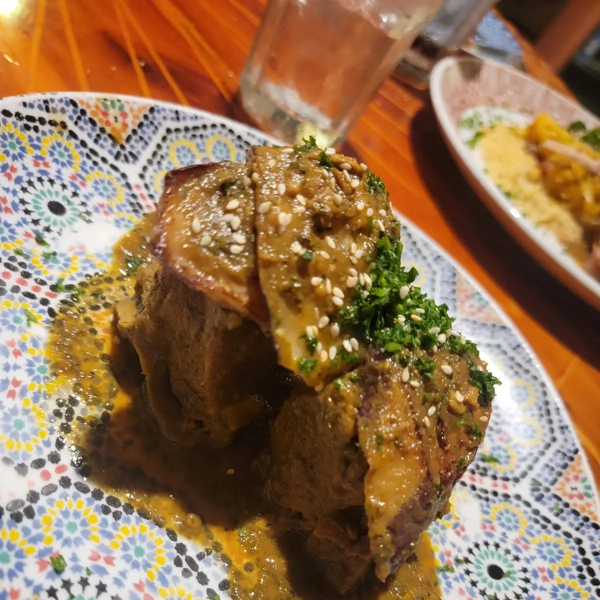 Eggplant Lamb Shank