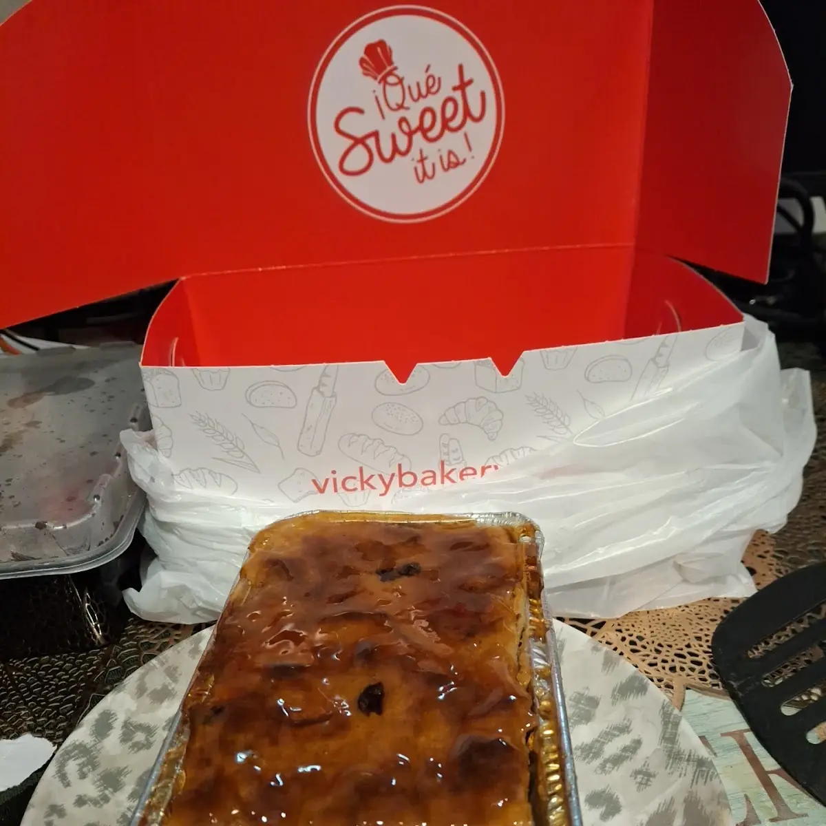 Bread Pudding - Slice