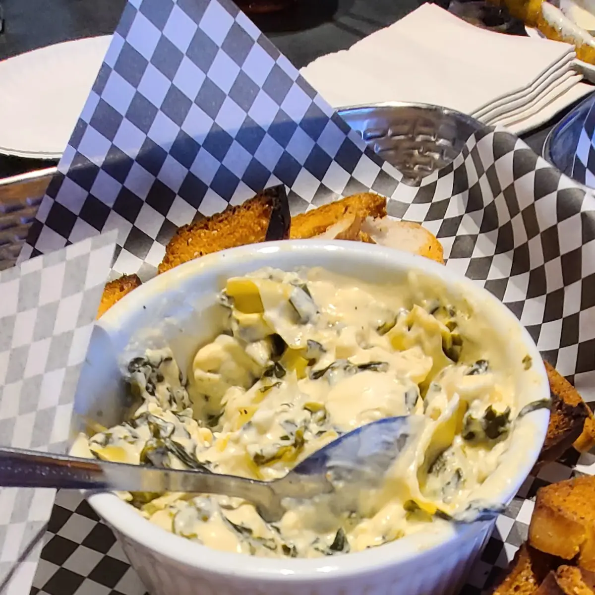 Spinach and Artichoke Dip Appetizer