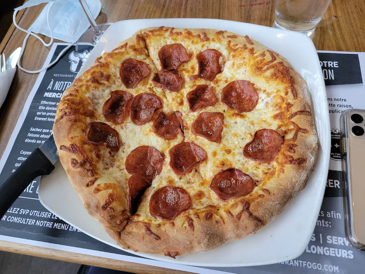 Pizza Pepperoni Fromage
