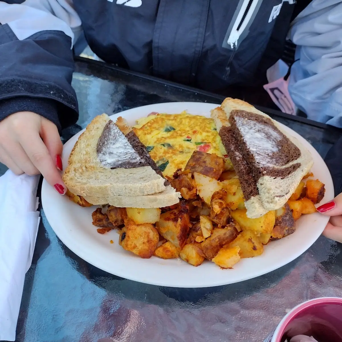 Spinach and Cheese Omelet