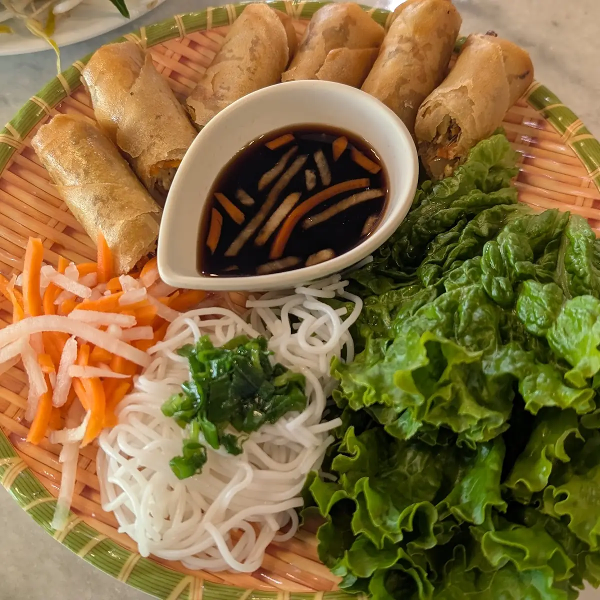 Spring Rolls Vermicelli Bún Chả Giò