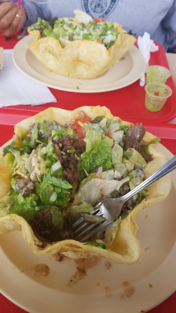 Barbacoa Taco Salad