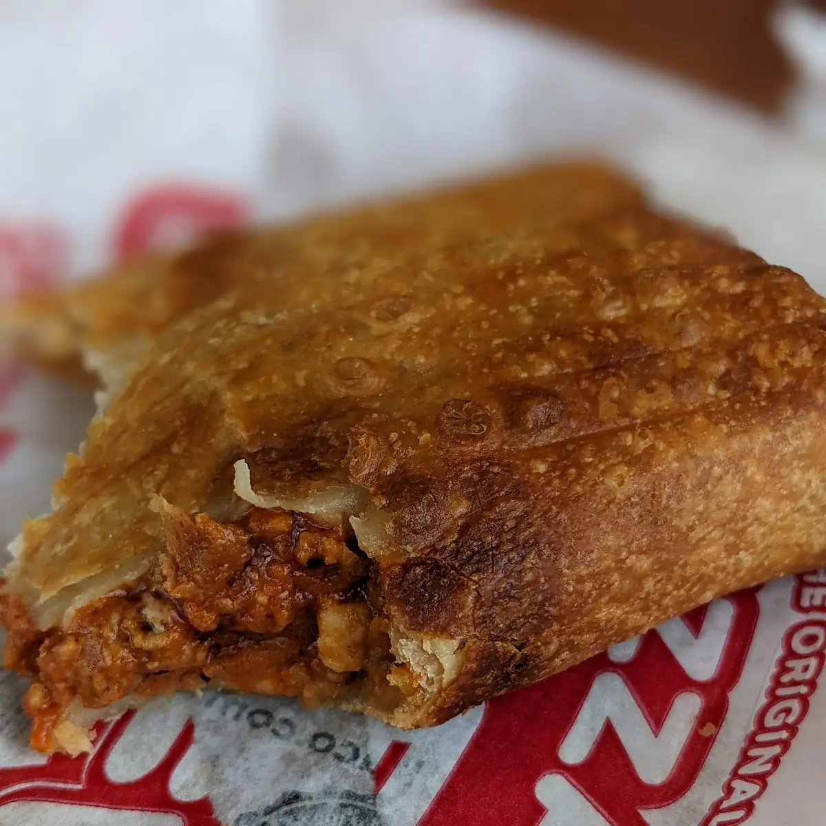 Pizza Puff w Fries