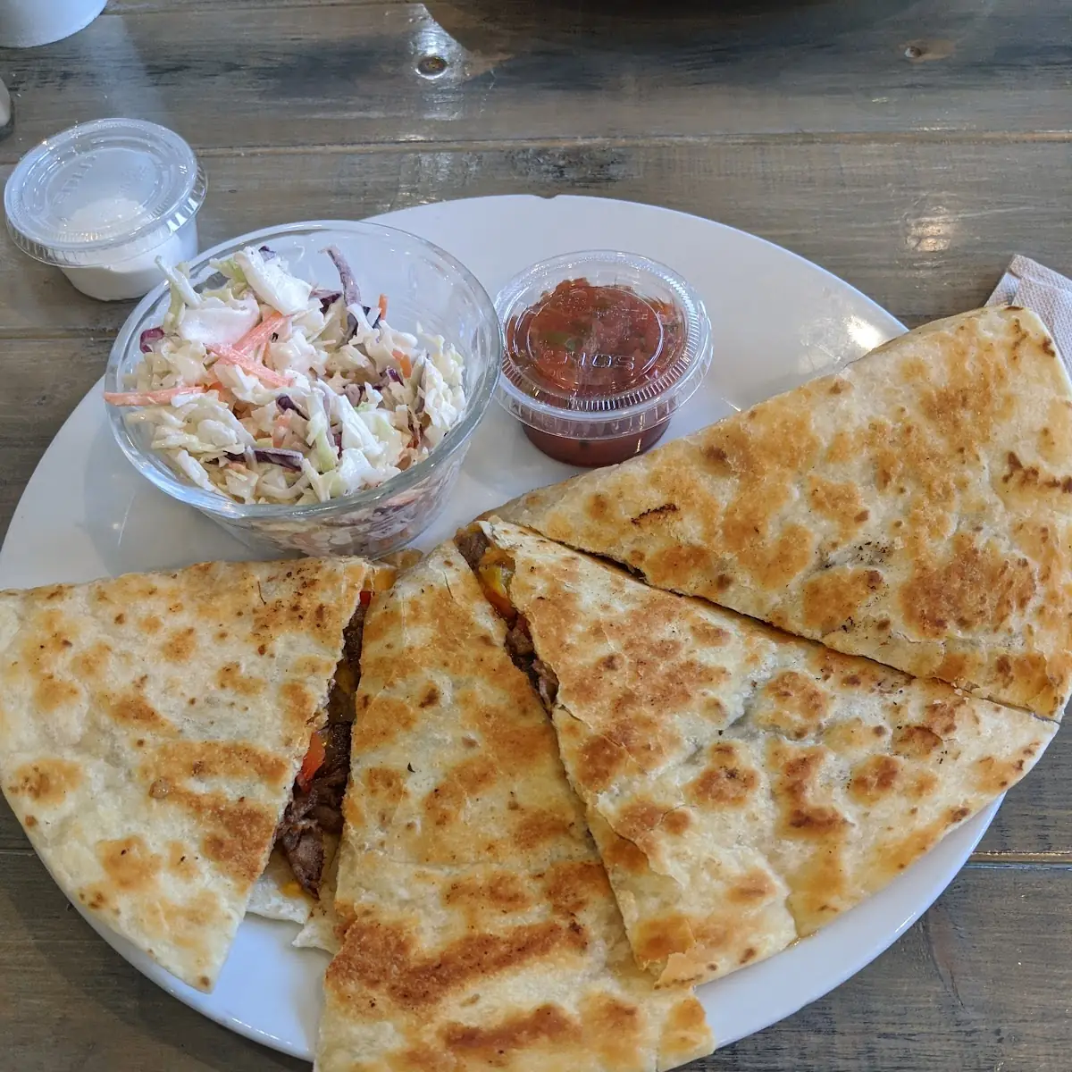 Philly Cheese Steak Quesadilla