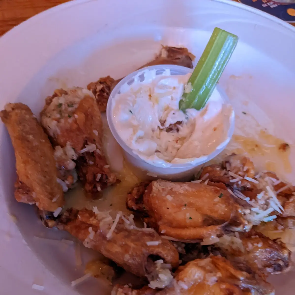 Garlic Parmesan Wings