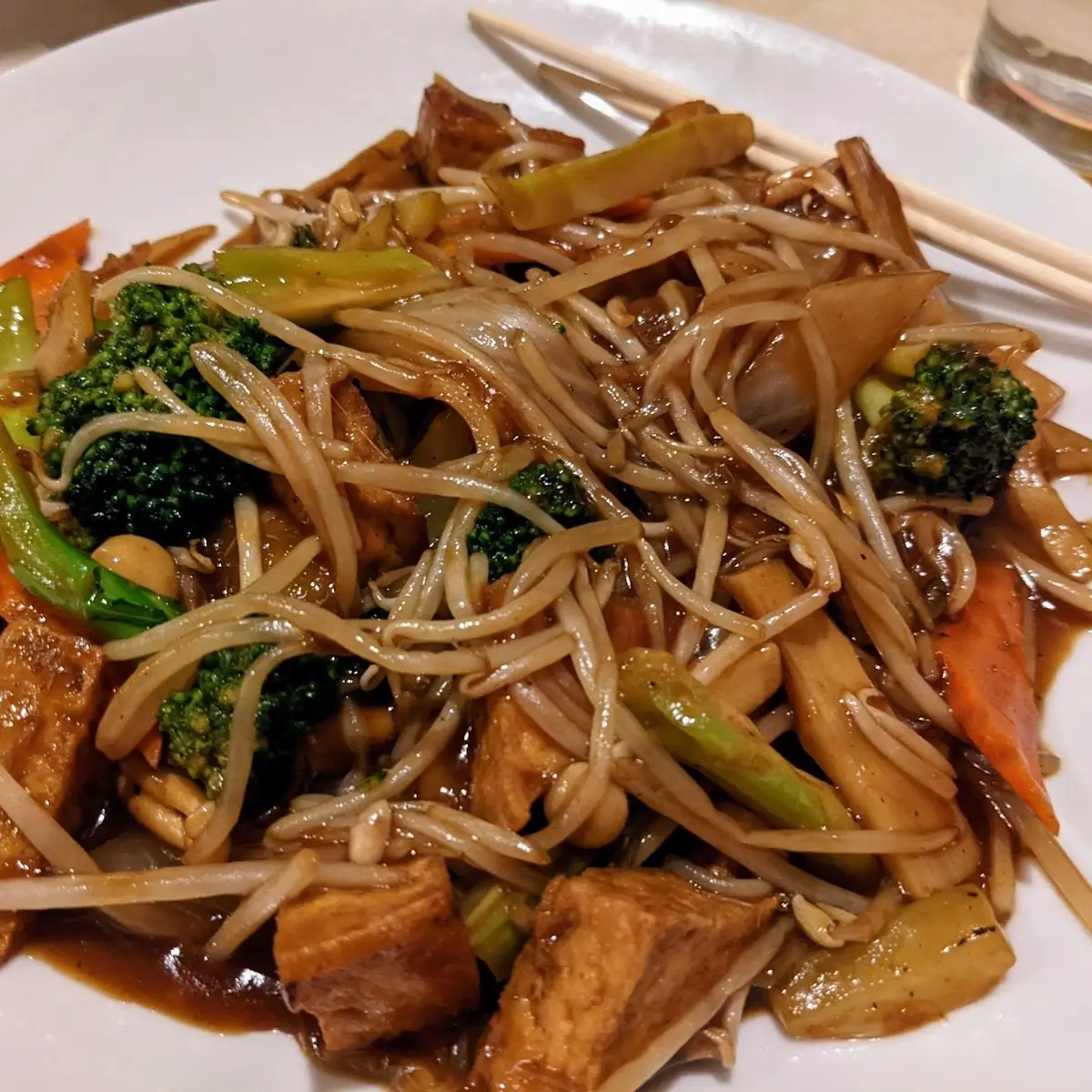 Fried Tofu Chop Suey